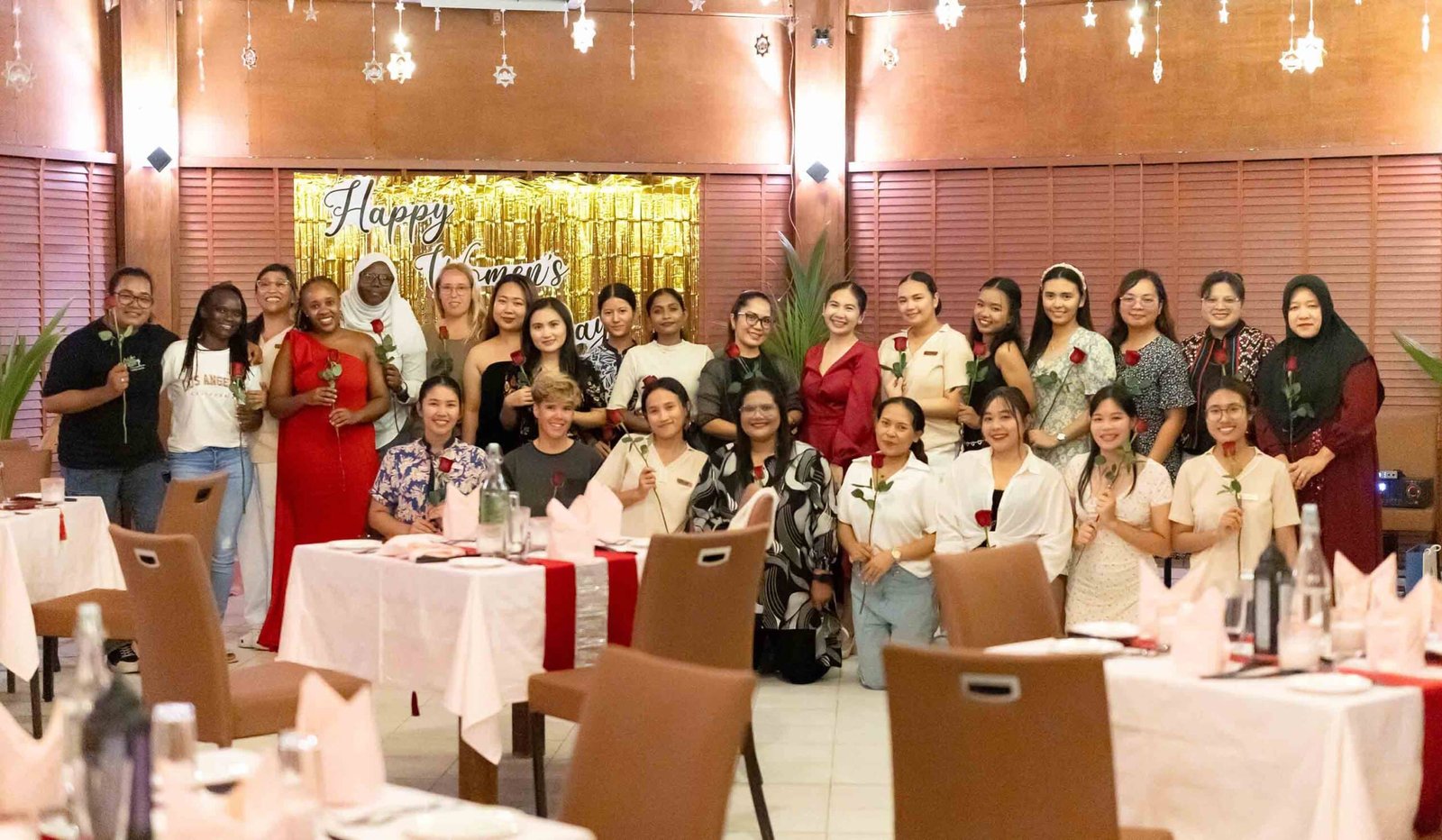 Women empowerment night at Canareef Resort featuring raffle prizes and special program for International Women's Day 2026
